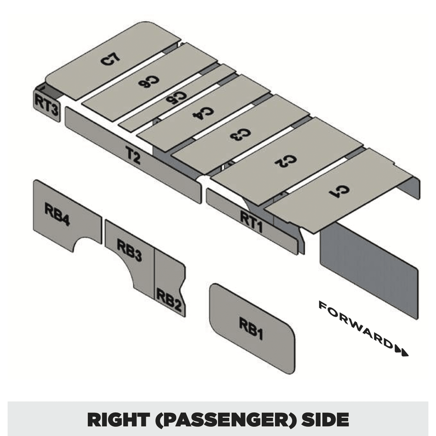 Insulation kit for Ram ProMaster 159 Window XL