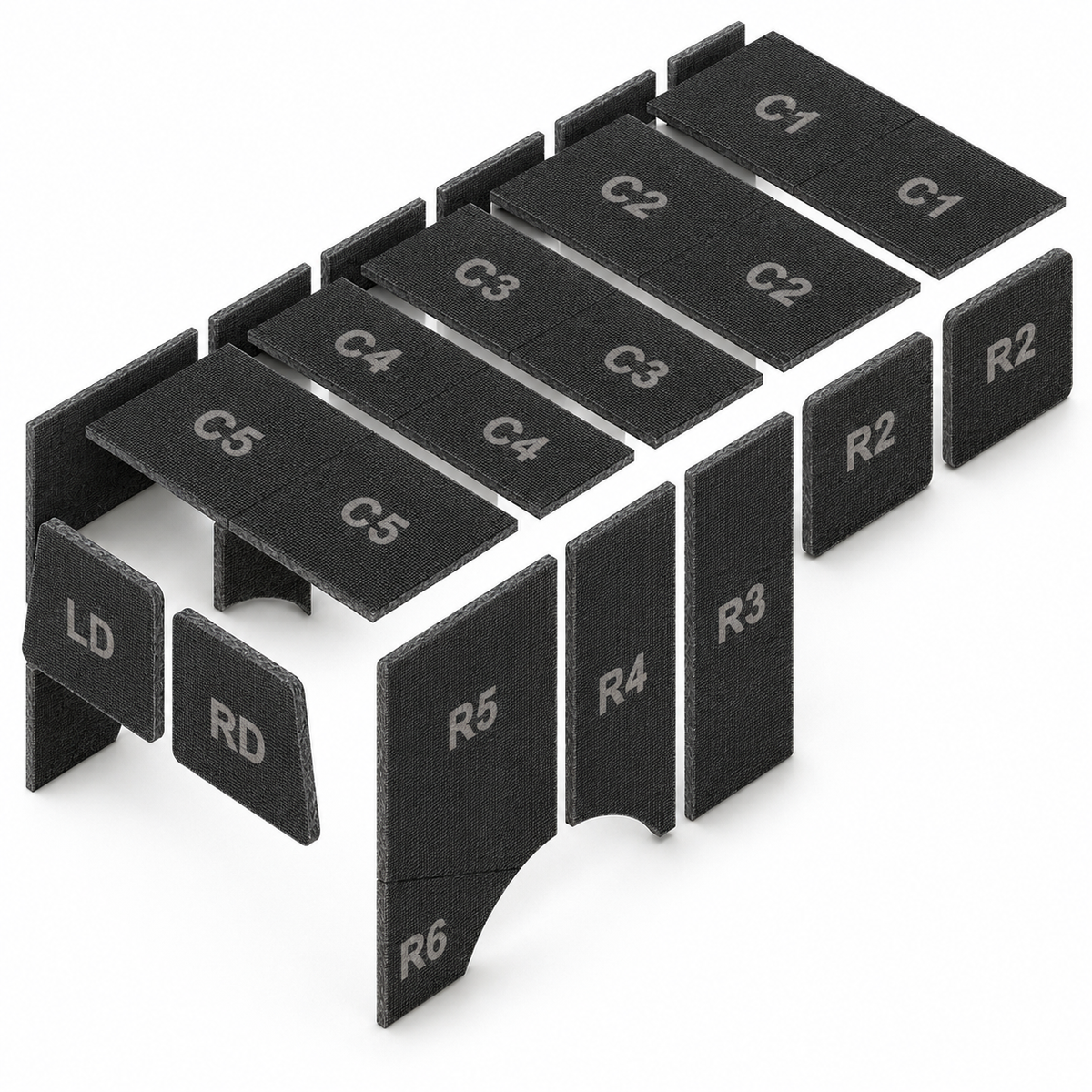 2155-1D DiamondPly Insulation Kit