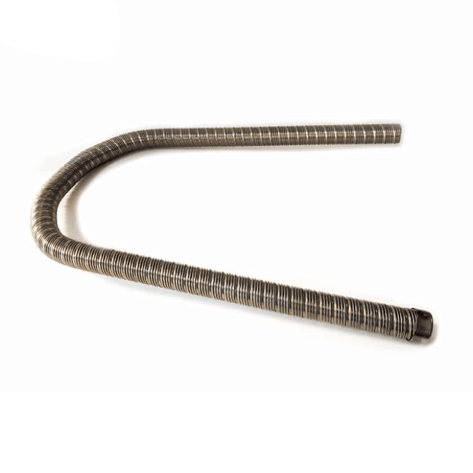 Exhaust Pipe Flex 22mm, D-Layer 4ft (1.2m) w End Cap, Universal image 0