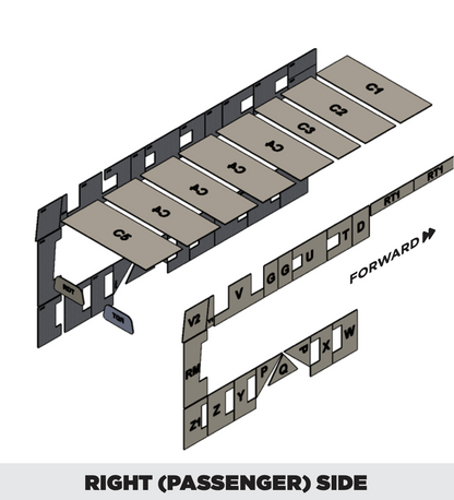 [3000WVX] Insulation kit for Mercedes-Benz Sprinter 170 High Roof Window LE