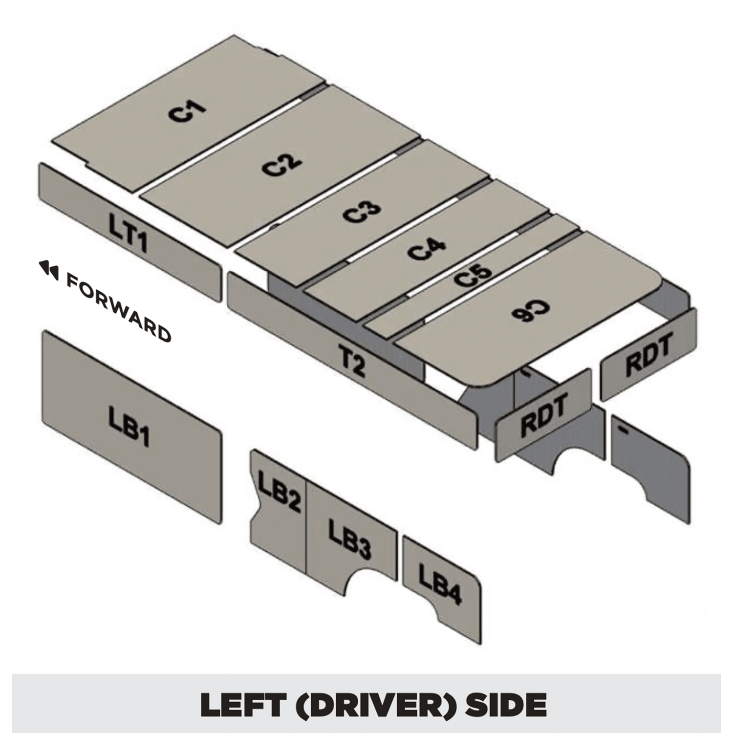 Insulation kit for Ram ProMaster 159 Window