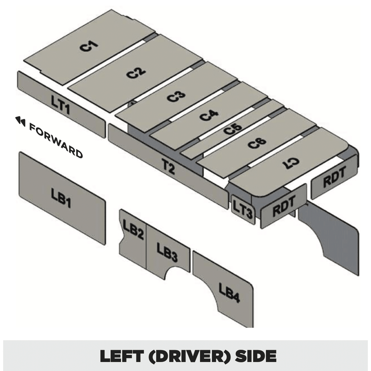 Insulation kit for Ram ProMaster 159 Window XL