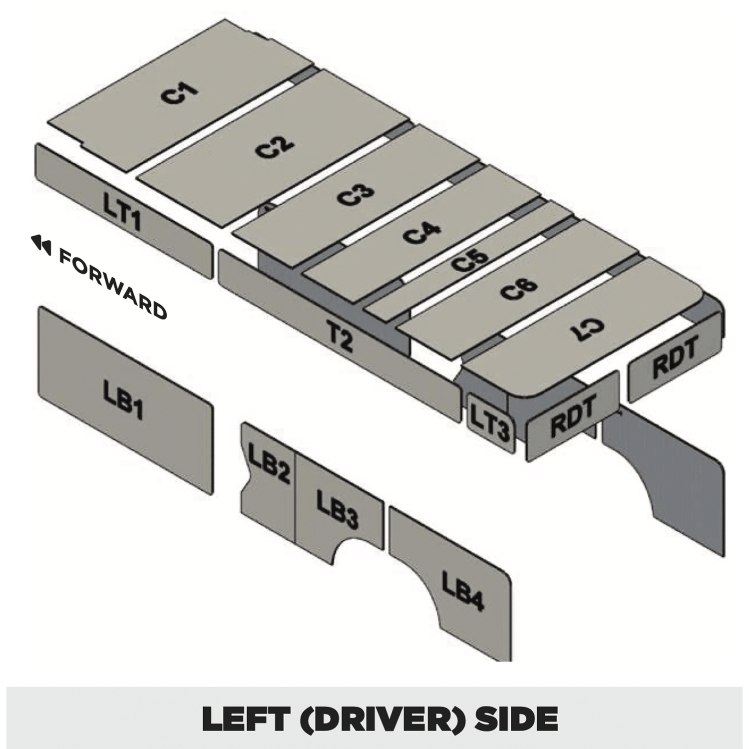 Insulation kit for Ram ProMaster 159 Window XL
