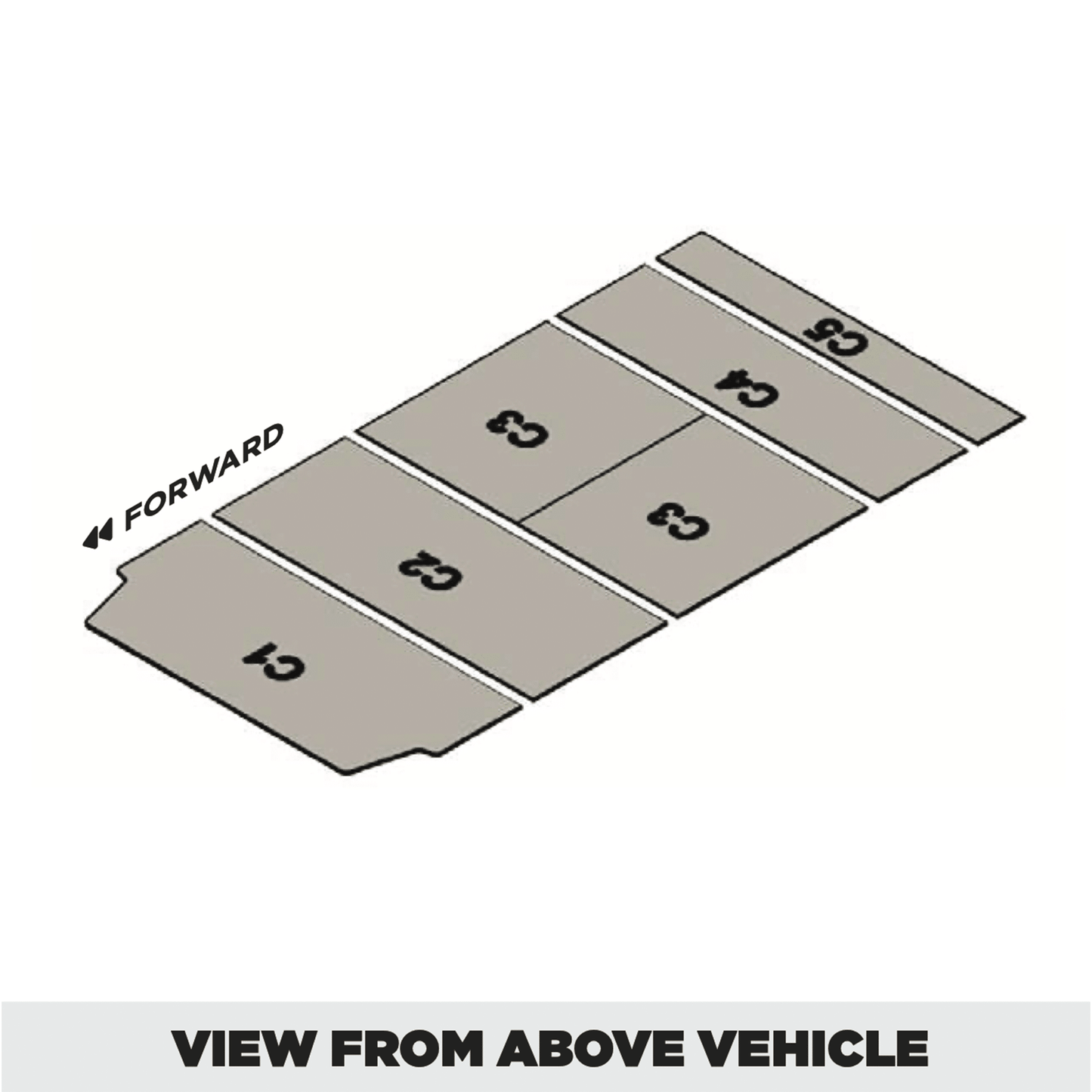 Ceiling Insulation for Transit 148 Mid Roof / Low Roof