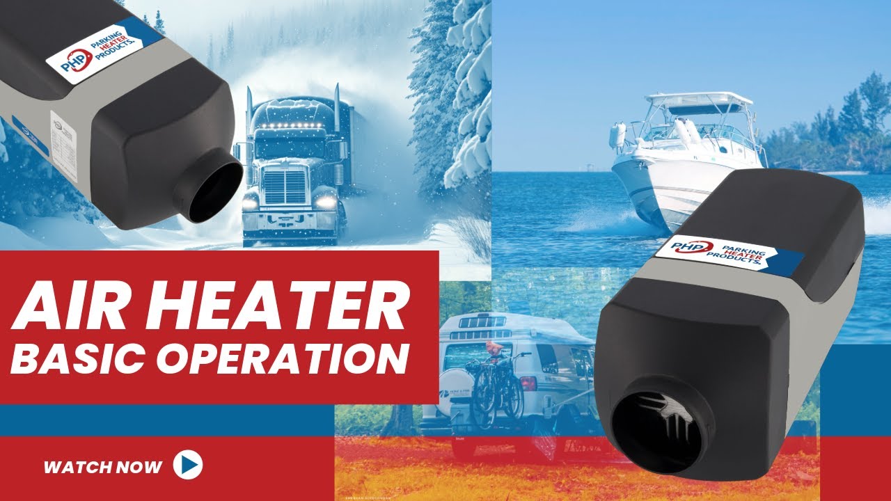 PH21A PH41A Air Heater Basic Operation video