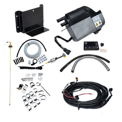 PH51W-EB7 Coolant Heater Vehicle Kit - complete kit contents